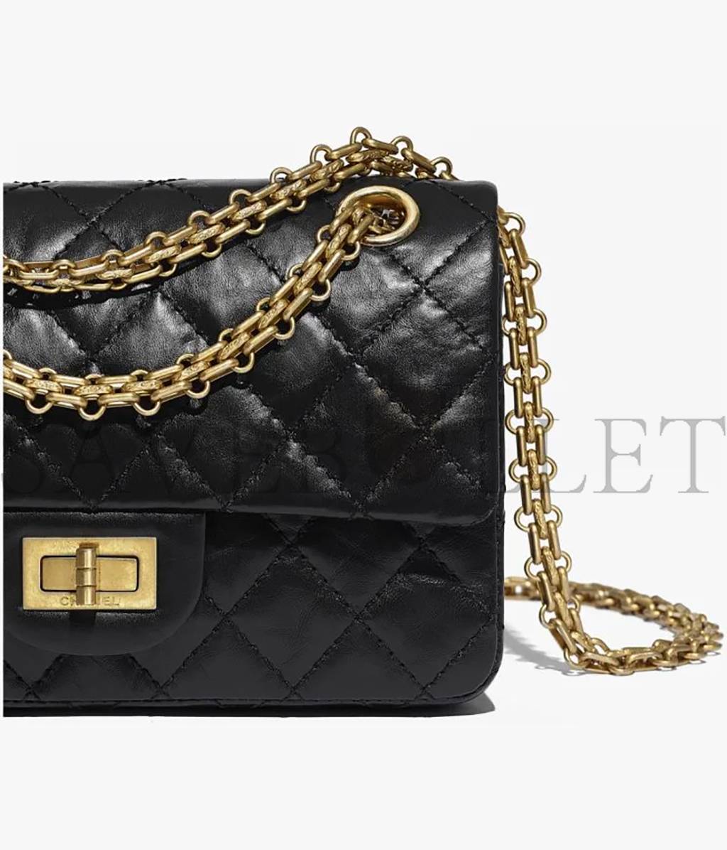 CHANEL MINI 2.55 HANDBAG  AS0874 Y04634 94305 （20*15.5*6cm）